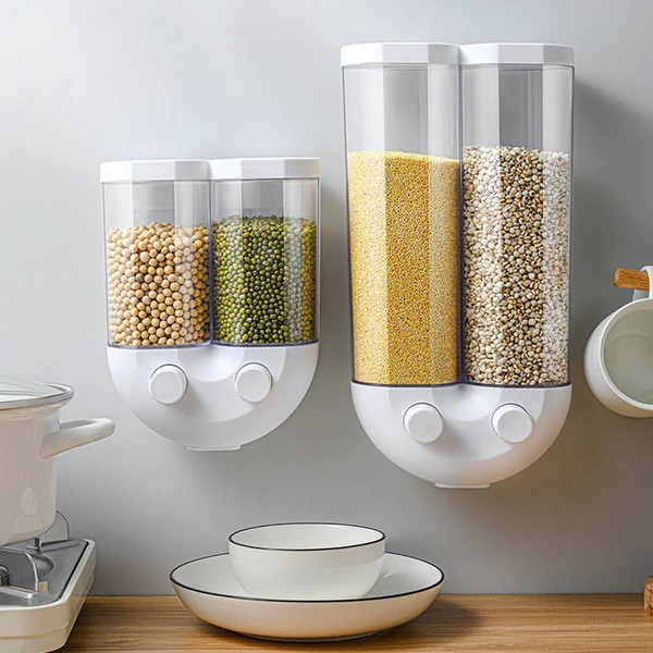 Wall-Mounted Cereal Dispenser Large