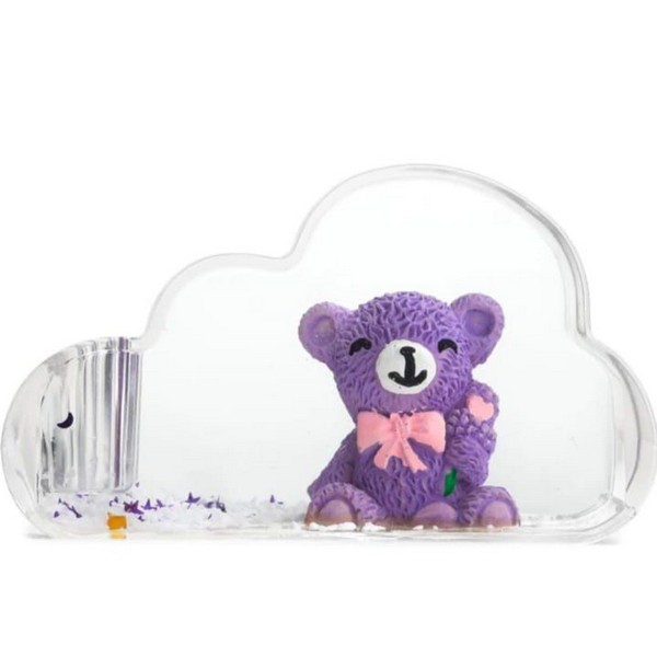 Cute Teddy and Glitter Flakes Gift