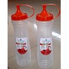 Pack of 2 Clear Squeeze Ketchup